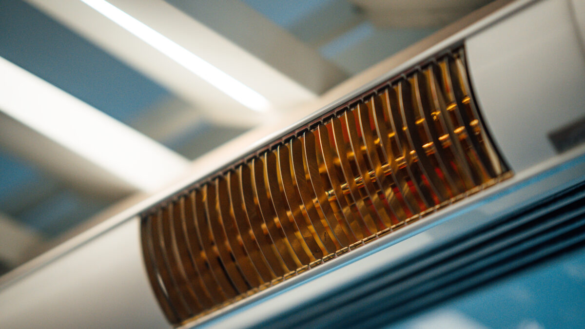 Pergolaterasz ősszel - infrafűtés